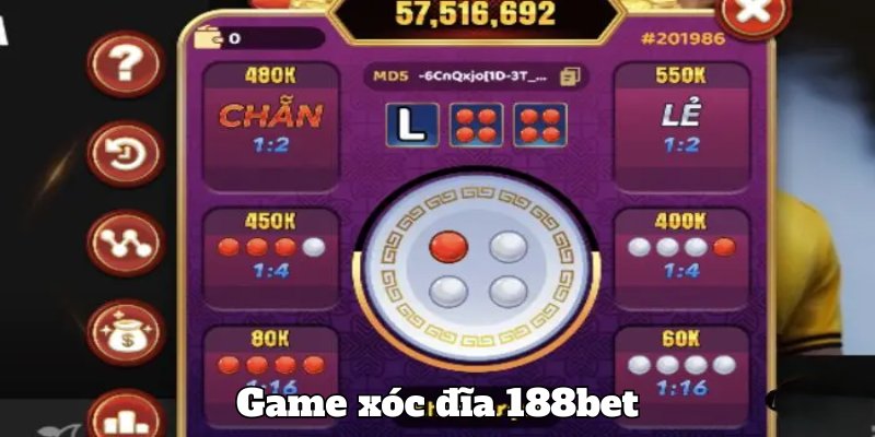 Khái niệm điển hình của game xóc đĩa 188bet