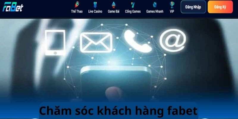 Đội ngũ nhà cái Fabet luôn hỗ trợ khách hàng chuyên nghiệp